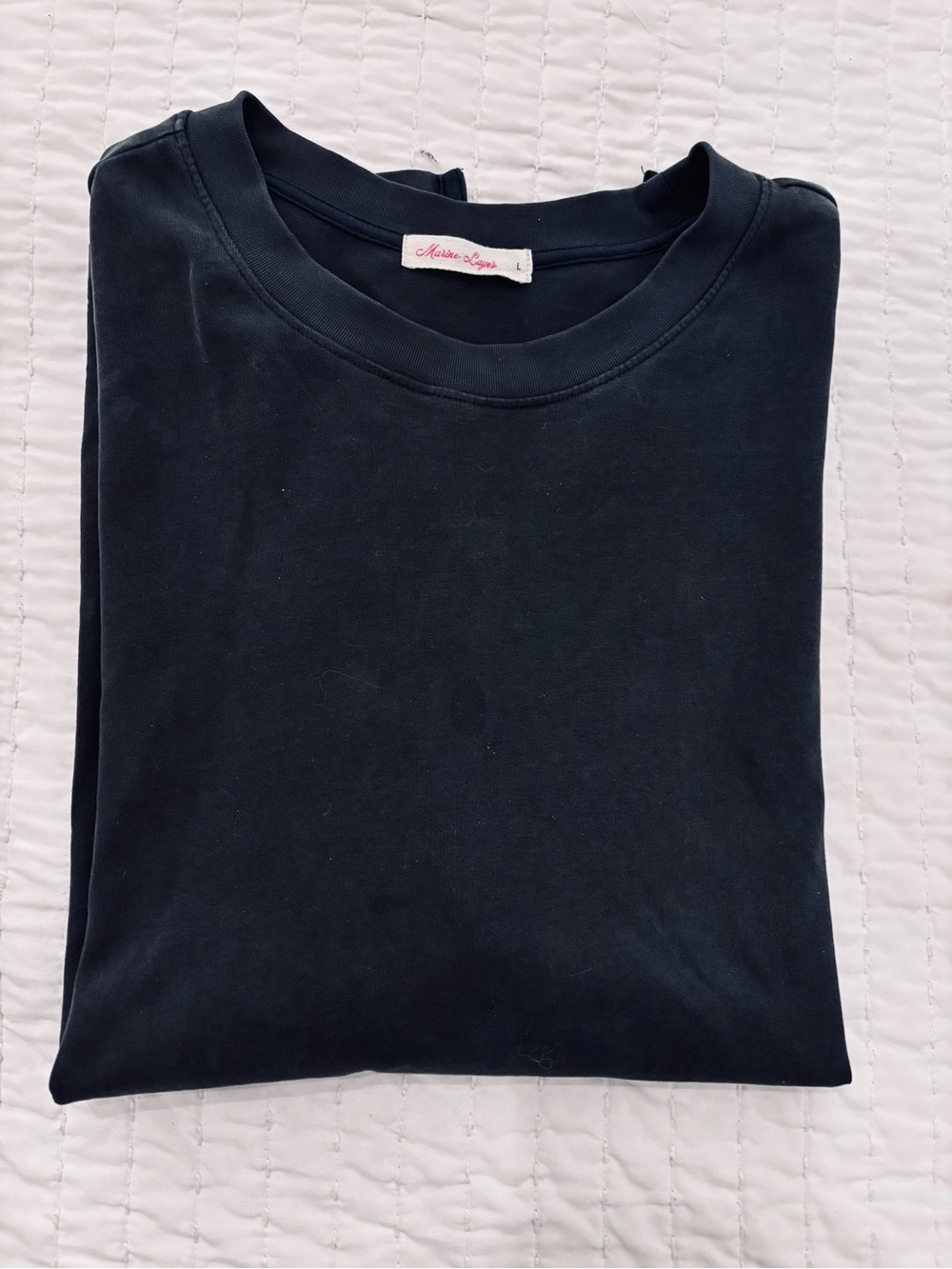 Marine Layer Black Sueded TShirt